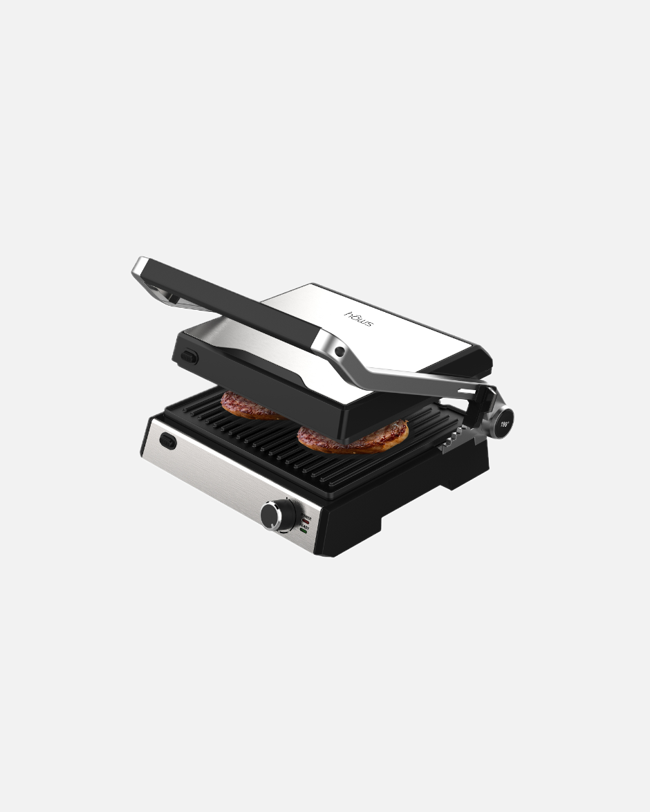 BPG212000W Møn Proff Bordgrill / Panini Grill 2000W