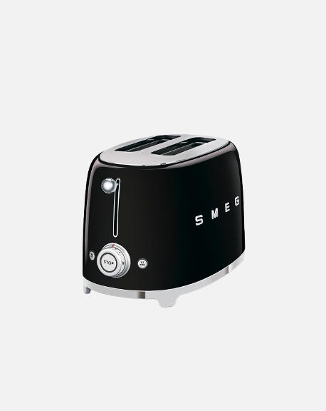 TSF01BLEU 2-skivers brødrister sort